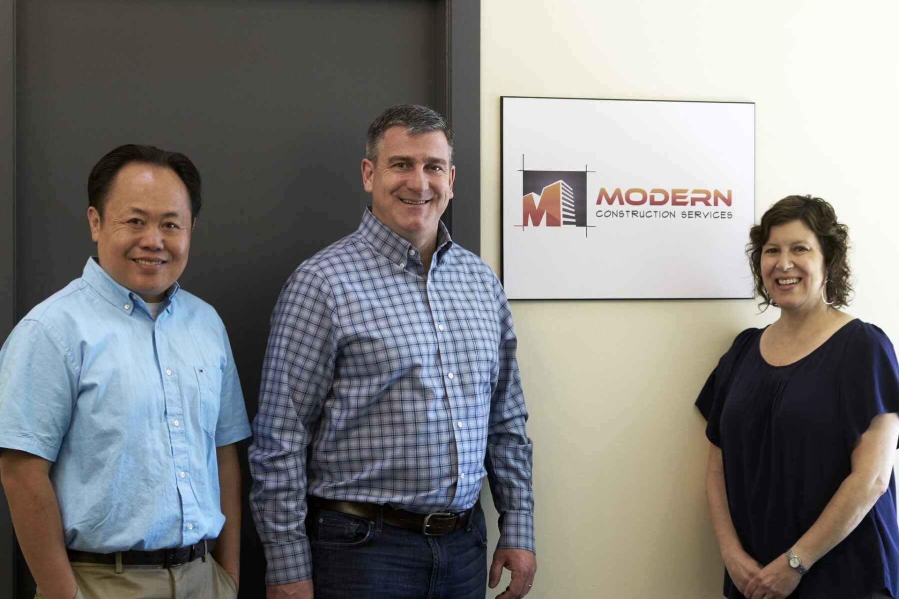 Modern Construction Services leadership team includes: Sabrina Endres, President; Brett Endres, Vice President /Operations Manager; Khai Xiong, Senior Project Manager